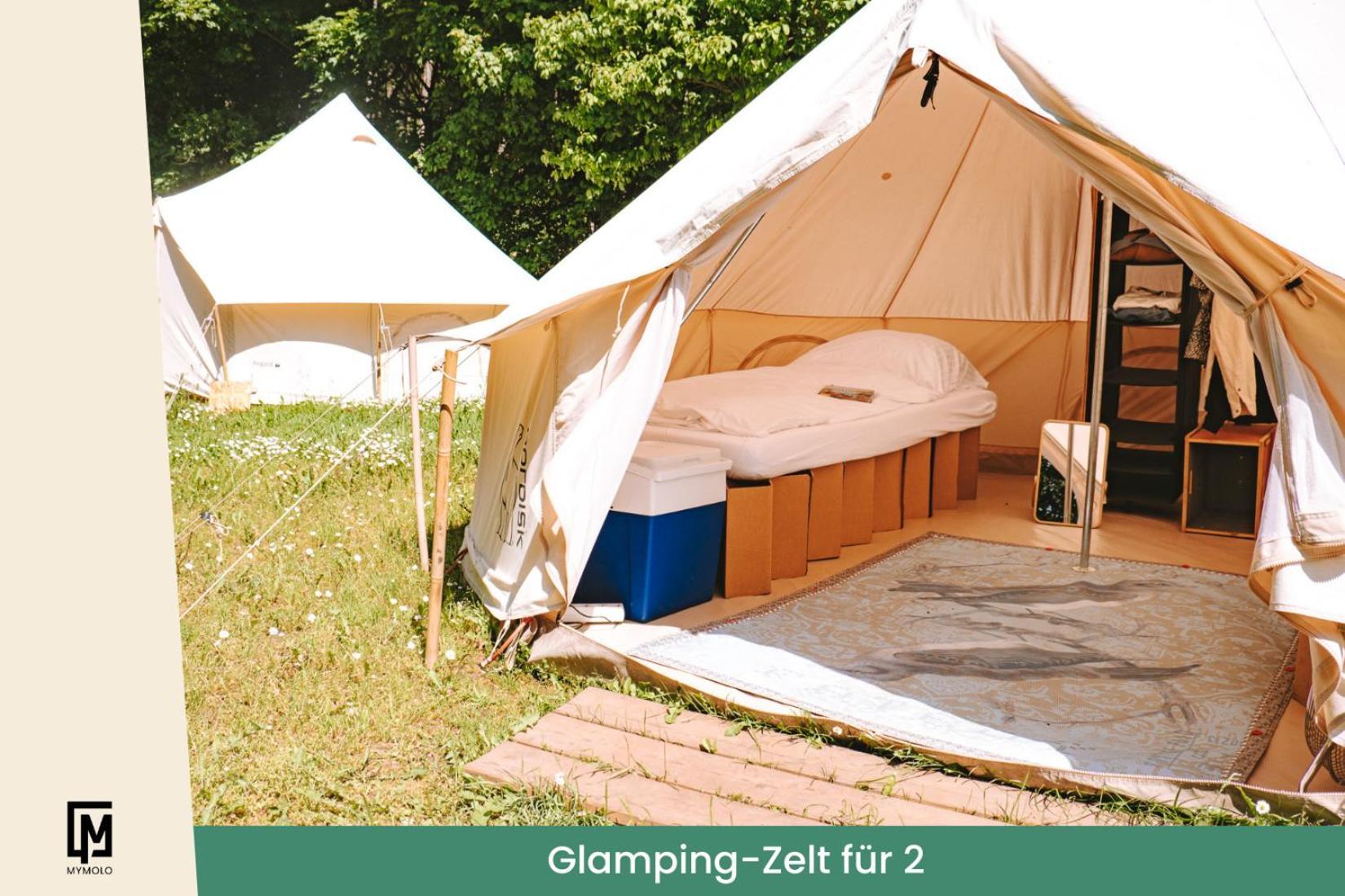 Glamping In Der Zeche Ewald Herten Хертен Экстерьер фото