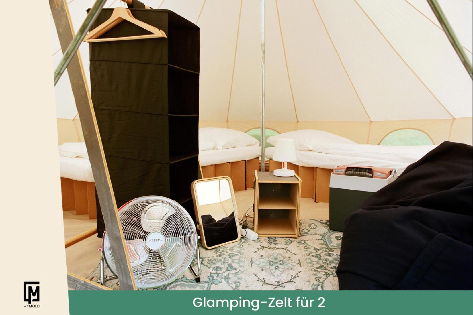 Glamping In Der Zeche Ewald Herten Хертен Экстерьер фото