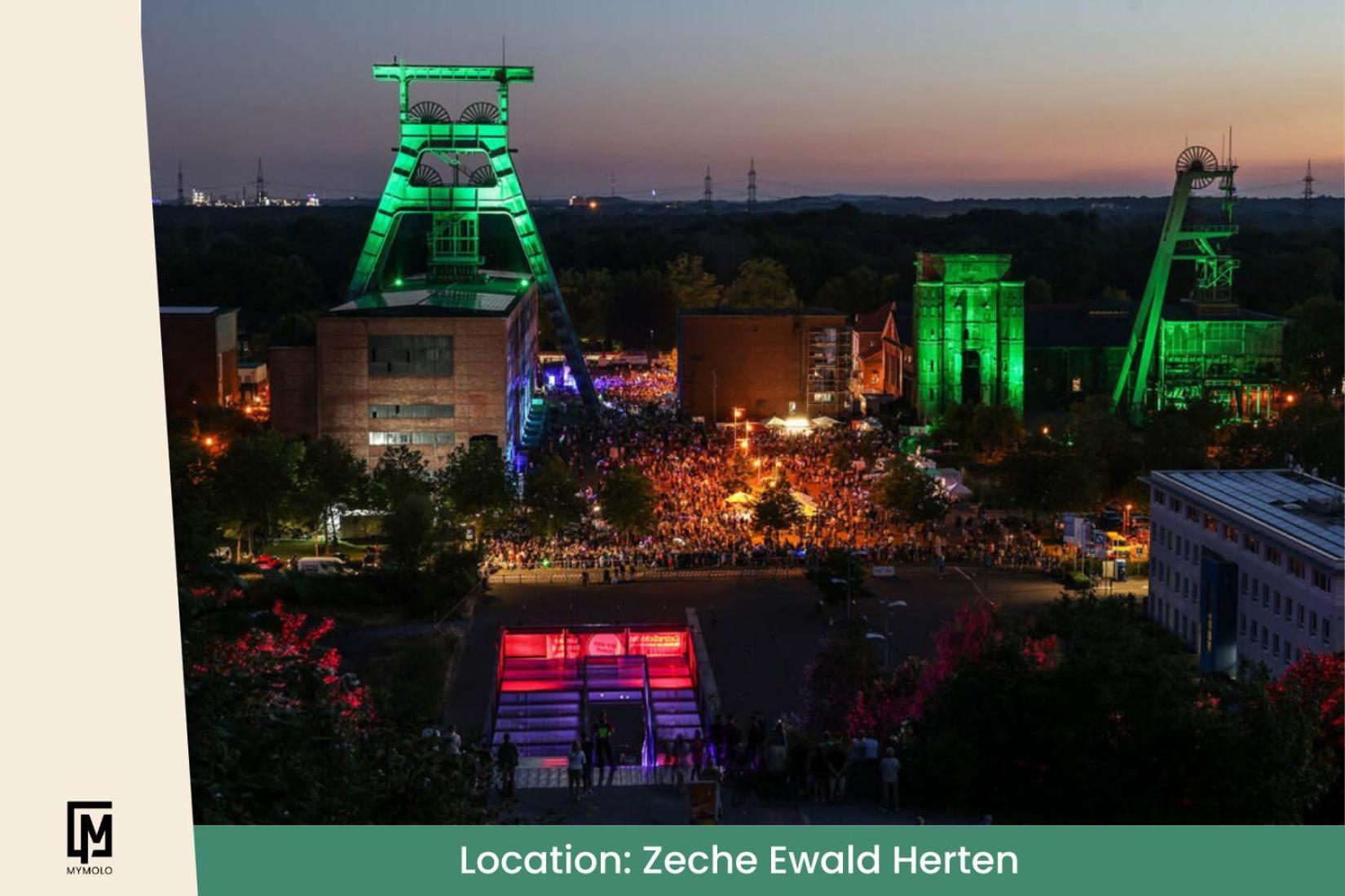 Glamping In Der Zeche Ewald Herten Хертен Экстерьер фото