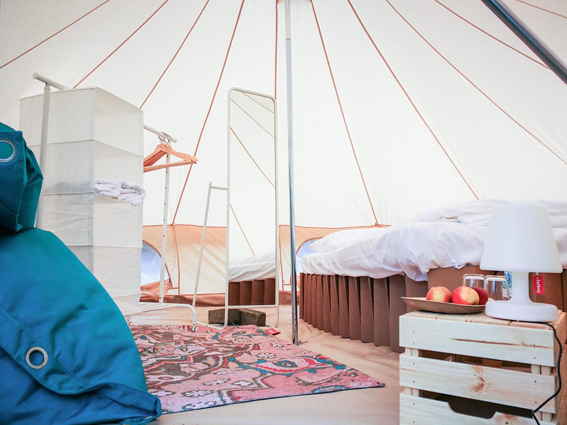 Glamping In Der Zeche Ewald Herten Хертен Экстерьер фото