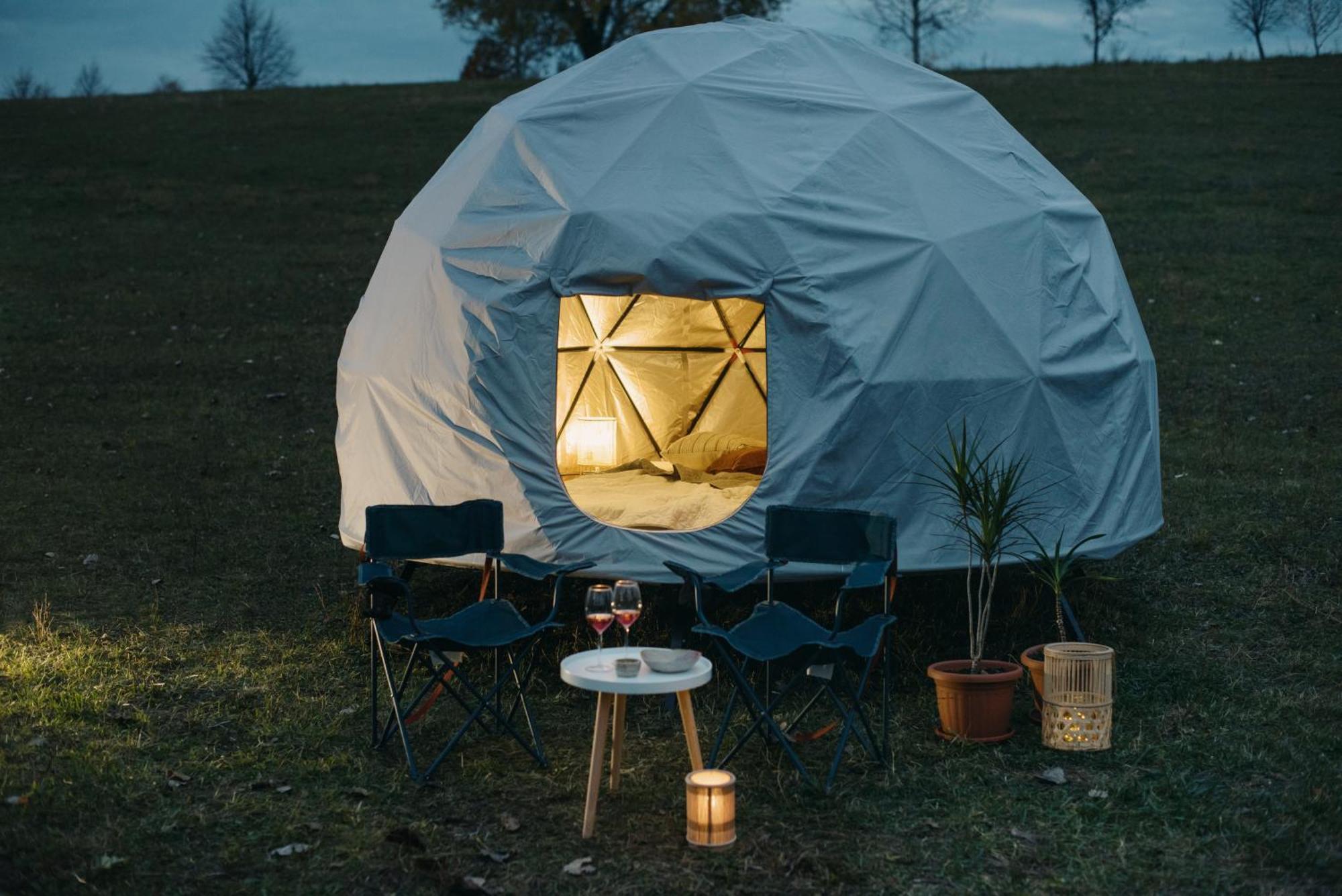 Glamping In Der Zeche Ewald Herten Хертен Экстерьер фото