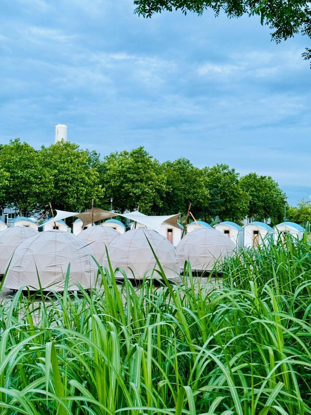 Glamping In Der Zeche Ewald Herten Хертен Экстерьер фото